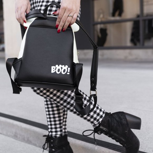 Loungefly Disney Ghost Mickey Halloween Backpack - Picture 7 of 11